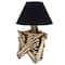 Design Toscano 14.5&#x22; Rest in Pieces Gothic Skeleton Table Lamp